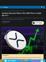 Analyst Reveals When The XRP Price Will Hit $17