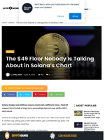 The $49 Floor Nobody Is Talking About in Solana's Chart | Live Bitcoin News
