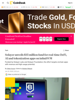 Solayer unveils $35M fund to drive onchain apps that demand speed and generate revenue