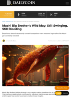 Machi Big Brother’s Wild May: Still Swinging, Still Bleeding - DailyCoin