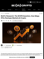 BloFin Research: The $197B Question, How Mega IPOs Reshape Markets & Crypto