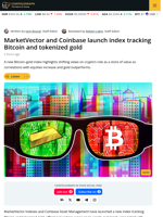 MarketVector, Coinbase Launch Bitcoin–Gold Index Amid Store-of-Value Debate