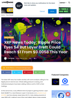 XRP News Today; Ripple Price Eyes $4 But Layer Brett Could Reach $1 From $0.0058 This Year | Live Bitcoin News