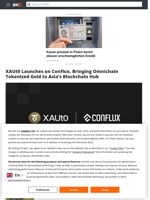 XAUt0 Launches on Conflux, Bringing Omnichain Tokenized Gold to Asia’s Blockchain Hub - Brave New Coin