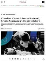 Clawdbot Chaos: A Forced Rebrand, Crypto Scam and 24-Hour Meltdown - Decrypt