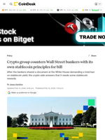 Crypto group counters Wall Street bankers with its own stablecoin principles for bill