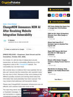 ChangeNOW Announces NOW AI After Resolving Website Integration Vulnerability