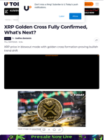 XRP Golden Cross Fully Confirmed, What's Next?