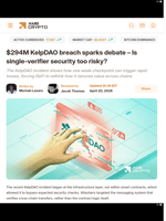 $294M KelpDAO breach sparks debate - Is single-verifier security too risky? - AMBCrypto