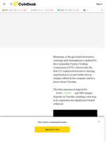 Bitnomial Adds RLUSD and XRP as Margin Collateral, Expanding Crypto Derivatives Offerings