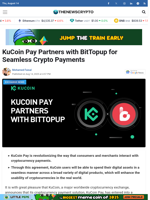 KuCoin Pay Partners with BitTopup for Seamless Crypto Payments - TheNewsCrypto