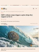 XRP's volume surge triggers a price drop: Key support at $1.34 - AMBCrypto