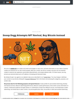 Snoop Dogg Attempts NFT Revival, Buy Bitcoin Instead - Brave New Coin