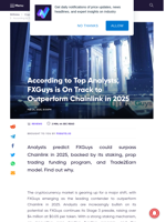 FXGuys Set to Outperform Chainlink in 2025, Analysts Predict