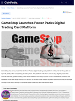 GameStop Launches Power Packs Digital Trading Card Platform