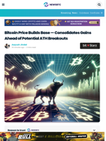 Bitcoin Price Builds Base — Consolidates Gains Ahead of Potential ATH Breakouts