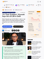 'It's Their Problem': Kiyosaki Says He's $1.2B in Debt