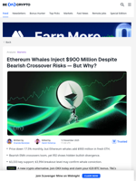 Ethereum Whales Ignore Bearish Signals With $900 Million Buy-In