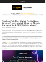 Traders Pick Plus Wallet For its User-Driven Crypto Model! More on Bitget’s Partnership & OKX Wallet’s Moves
