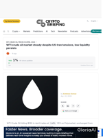 WTI crude oil market steady despite US-Iran tensions, low liquidity persists