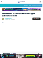 Pepe Makes It to Trump’s Feed—Is a Crypto Endorsement Next?