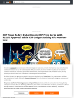 XRP News Today: Dubai Boosts XRP Price Surge With RLUSD Approval While XRP Ledger Activity Hits October Low - Brave New Coin