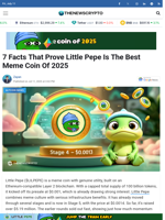 7 Facts That Prove Little Pepe Is The Best Meme Coin Of 2025 - TheNewsCrypto