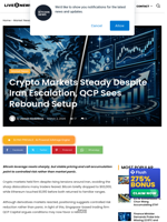 Crypto Markets Steady Despite Iran Escalation, QCP Sees Rebound Setup | Live Bitcoin News