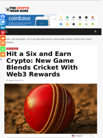 Hit a Six and Earn Crypto: New Game Blends Cricket With Web3 Rewards - The Crypto News Wire