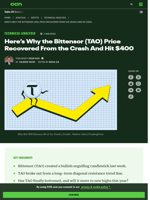 Bittensor (TAO) Breakout— Will This Altcoin Explode to $700 Next?