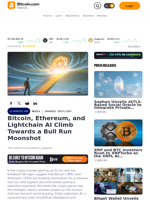 Bitcoin, Ethereum, and Lightchain AI Climb Towards a Bull Run Moonshot – Branded Spotlight Bitcoin News