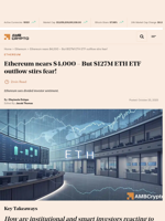 Ethereum nears $4,000 - But $127M ETH ETF outflow stirs fear! - AMBCrypto