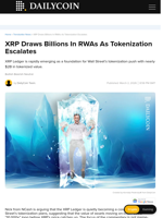 XRP Draws Billions In RWAs As Tokenization Escalates - DailyCoin