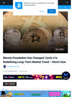 Bitcoin Foundation Has Changed: Cycle 4 Is Redefining Long-Term Market Trend - Here’s How | Bitcoinist.com