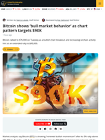 Bitcoin Price Chart Targets $90K As Transaction Count Hits 17-month High