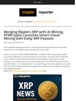 Merging Ripple’s XRP with AI Mining, PFMCrypto Launches Smart Cloud Mining with Daily XRP Payouts