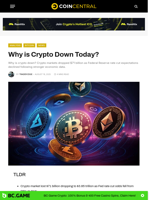 Why is Crypto Down Today? - CoinCentral