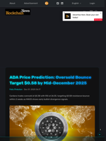ADA Price Prediction: Oversold Bounce Target $0.58 by Mid-December 2025 - Blockchain.News