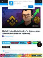 CZ’s Full Pardon Marks New Era For Binance: Asian Expansion And Stablecoin Supremacy | Bitcoinist.com