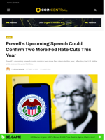 Powell’s Upcoming Speech Could Confirm Two More Fed Rate