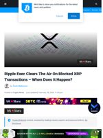Ripple Exec Clears The Air On Blocked XRP Transactions, When Does It Happen?