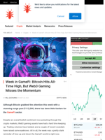 Week in GameFi: Bitcoin Hits All-Time High, But Web3 Gaming Misses the Momentum - NullTX