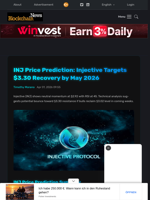 INJ Price Prediction: Injective Targets $3.30 Recovery by May 2026 - Blockchain.News