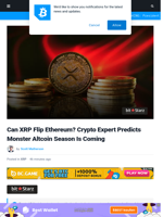 Can XRP Flip Ethereum? Crypto Expert Predicts Monster Altcoin Season Is Coming | Bitcoinist.com