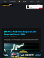 ETH Price Prediction: Targets $3,500 Range by February 2026 - Blockchain.News