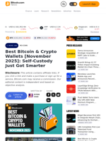 Best Bitcoin & Crypto Wallets [November 2025]: Self-Custody Just Got Smarter – Reviews Bitcoin News