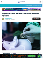 Buy Bitcoin, Ditch The Banks Before It’s Too Late—Kiyosaki