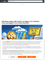 XRP News Today: XRP Traders on Edge as U.S. Inflation Cools and Ripple’s CLO Praises New Bill - Brave New Coin