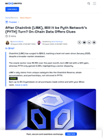 Is PYTH the Next to Pop After Chainlink's (LINK) Price Spike?