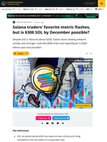 SOL Funding Negative Yet Price Has No Traction